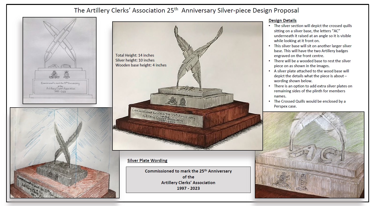 The Association 25th Anniversary Silverware Proposal